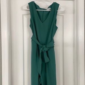 Calvin Klein green jumpsuit